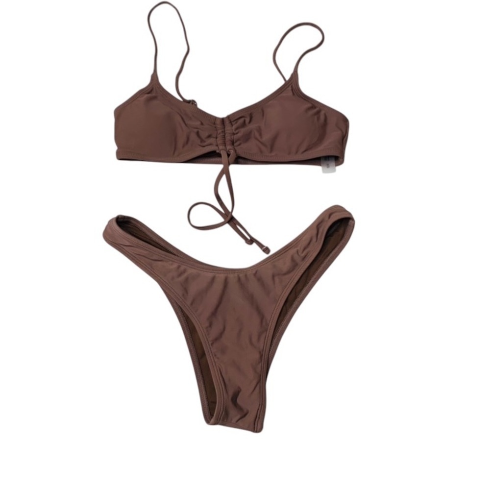 SHEIN size‎ XS Brown Bikini Set